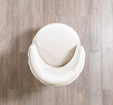Lupino Ivory Velvet Chair from Nova Furniture - Luna Furniture