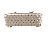 Lupino Ivory Velvet Living Room Set from Nova Furniture - Luna Furniture