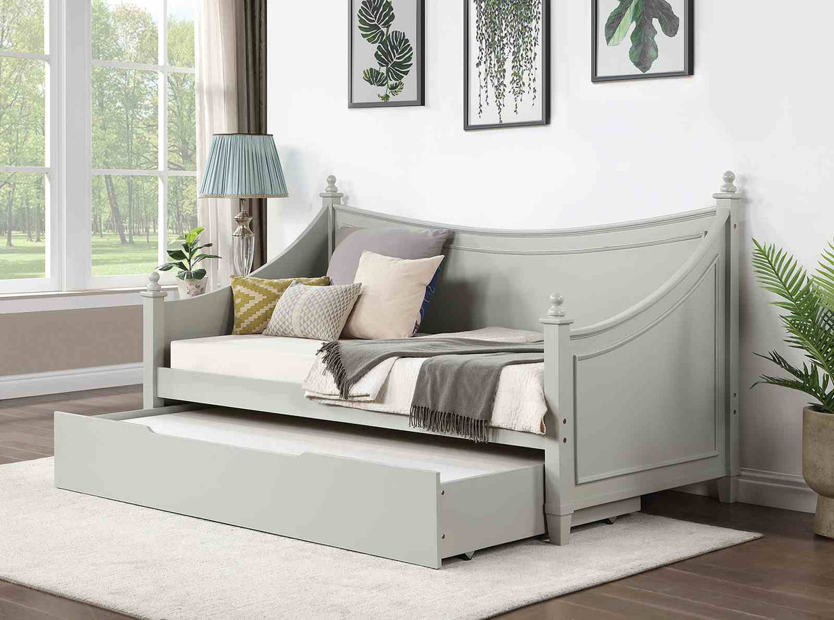 Lycoris Light Gray Twin Daybed from Furniture of America - Luna Furniture
