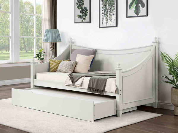 Lycoris White Twin Daybed
