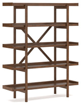 Lyncott Brown 70" Bookcase from Ashley - Luna Furniture