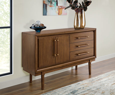Lyncott Brown Dining Server from Ashley - Luna Furniture