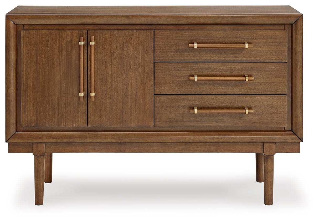 Lyncott Brown Dining Server from Ashley - Luna Furniture