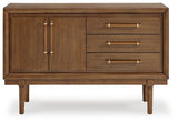 Lyncott Brown Dining Server from Ashley - Luna Furniture