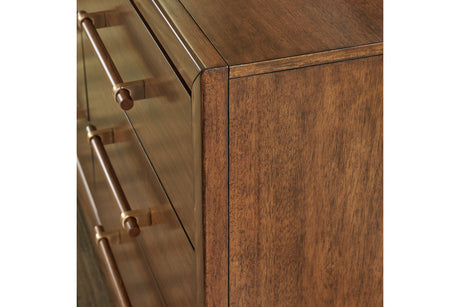 Lyncott Brown Dresser and Mirror from Ashley - Luna Furniture