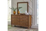 Lyncott Brown Upholstered Panel Bedroom Set from Ashley - Luna Furniture