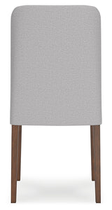 Lyncott Dining Table and 4 Chairs in Gray/Brown from Ashley - Luna Furniture