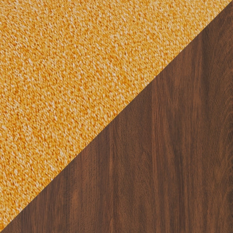 Lyncott Dining Table and 4 Chairs in Mustard/Brown from Ashley - Luna Furniture