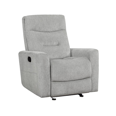 Lyndon Gray Glider Reclining Chair from Homelegance - Luna Furniture