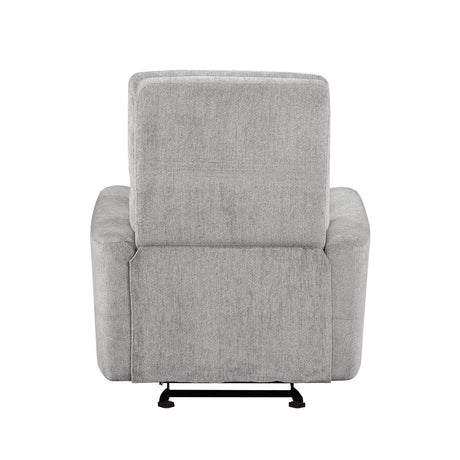 Lyndon Gray Glider Reclining Chair from Homelegance - Luna Furniture