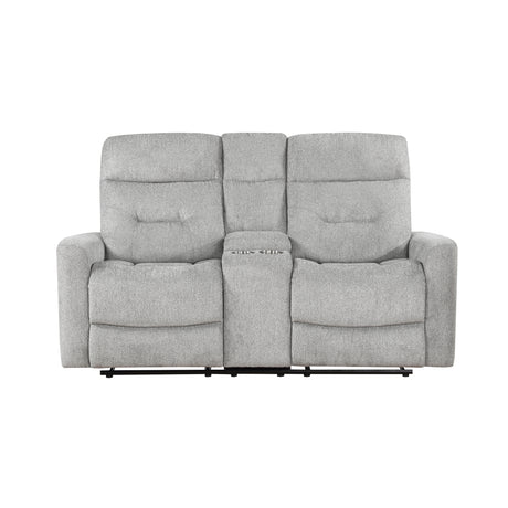 9610GY*2 2pc Set: Sofa, Love from Homelegance - Luna Furniture