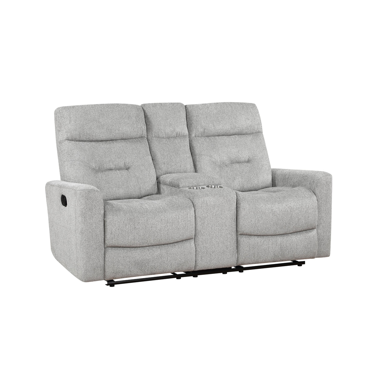 9610GY*2 2pc Set: Sofa, Love from Homelegance - Luna Furniture