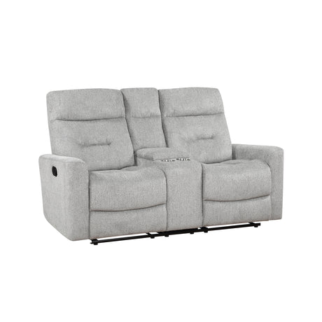 9610GY*2 2pc Set: Sofa, Love from Homelegance - Luna Furniture