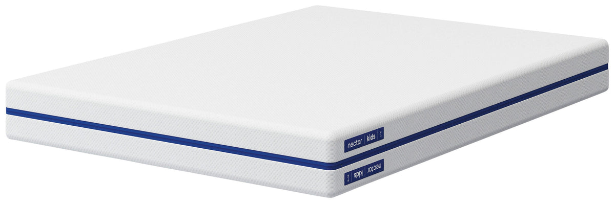 Nectar Foam Kids 5.0 White Full Mattress from Ashley - Luna Furniture