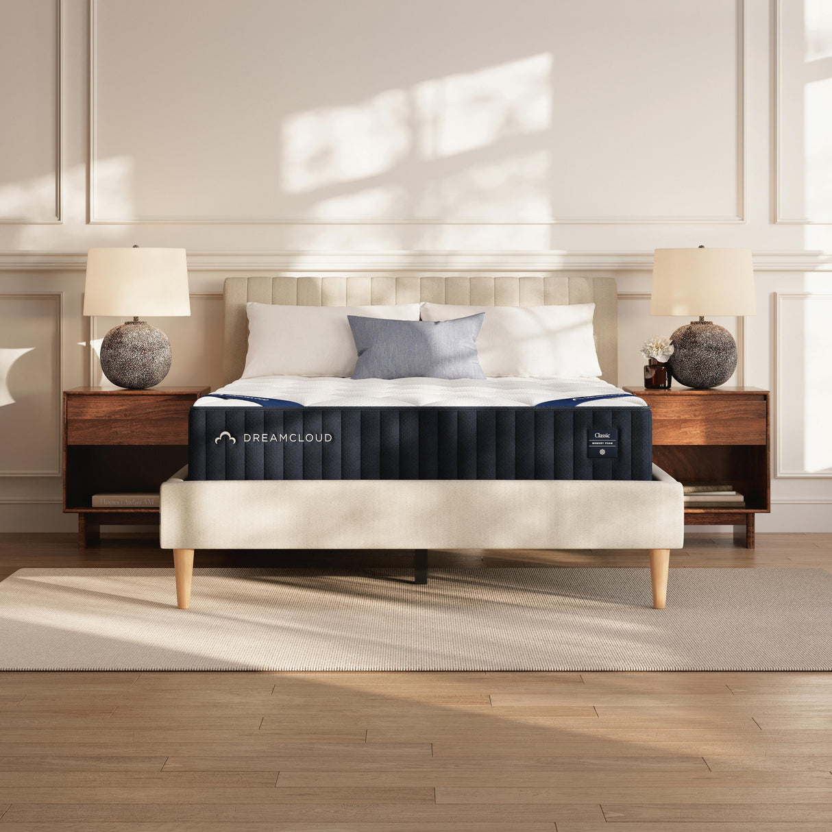 Dreamcloud Classic Memory Foam White Queen Mattress from Ashley - Luna Furniture