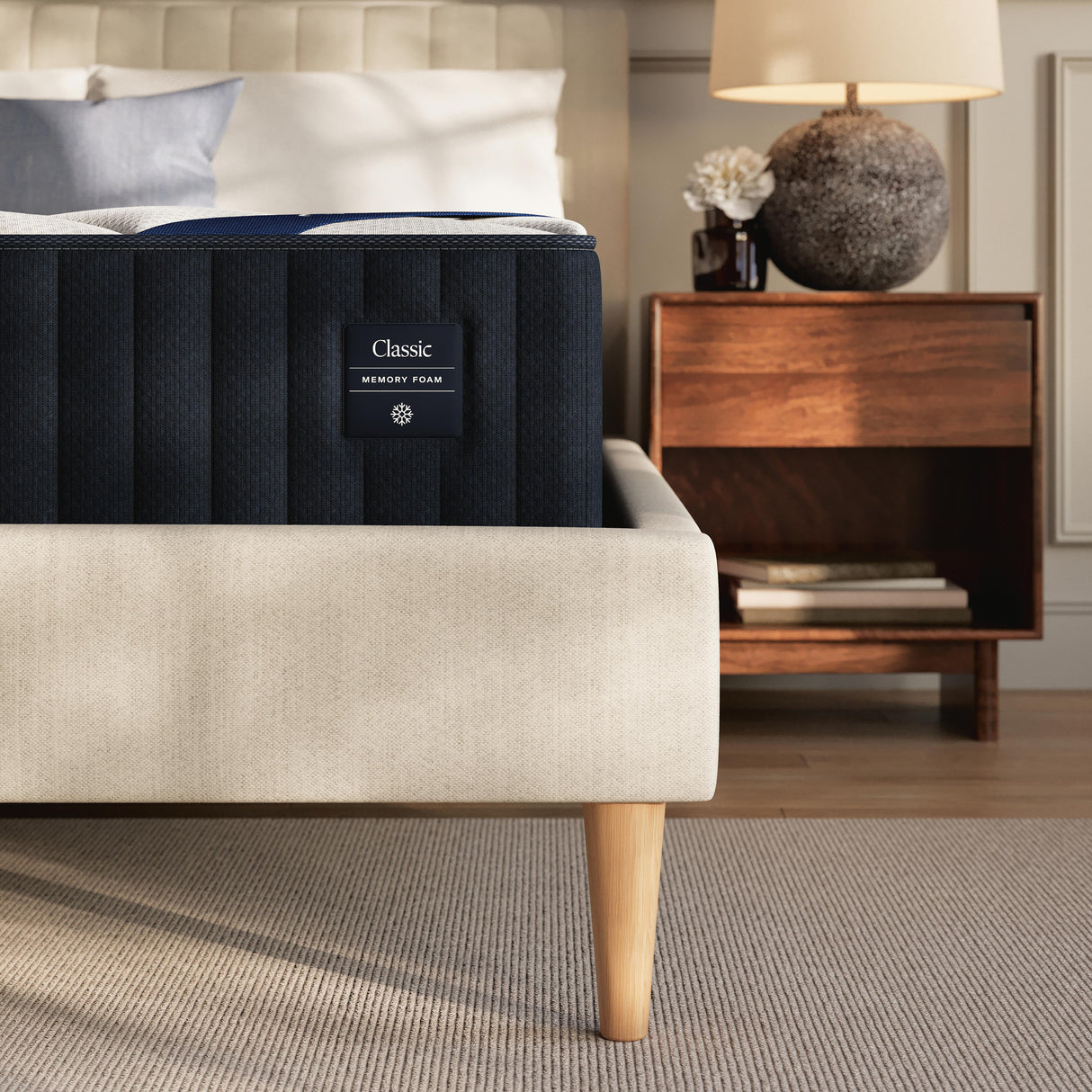 Dreamcloud Classic Memory Foam White Queen Mattress from Ashley - Luna Furniture