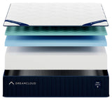 Dreamcloud Classic Memory Foam White Queen Mattress from Ashley - Luna Furniture