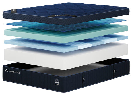 Dreamcloud Ultra Memory Foam White Queen Mattress from Ashley - Luna Furniture
