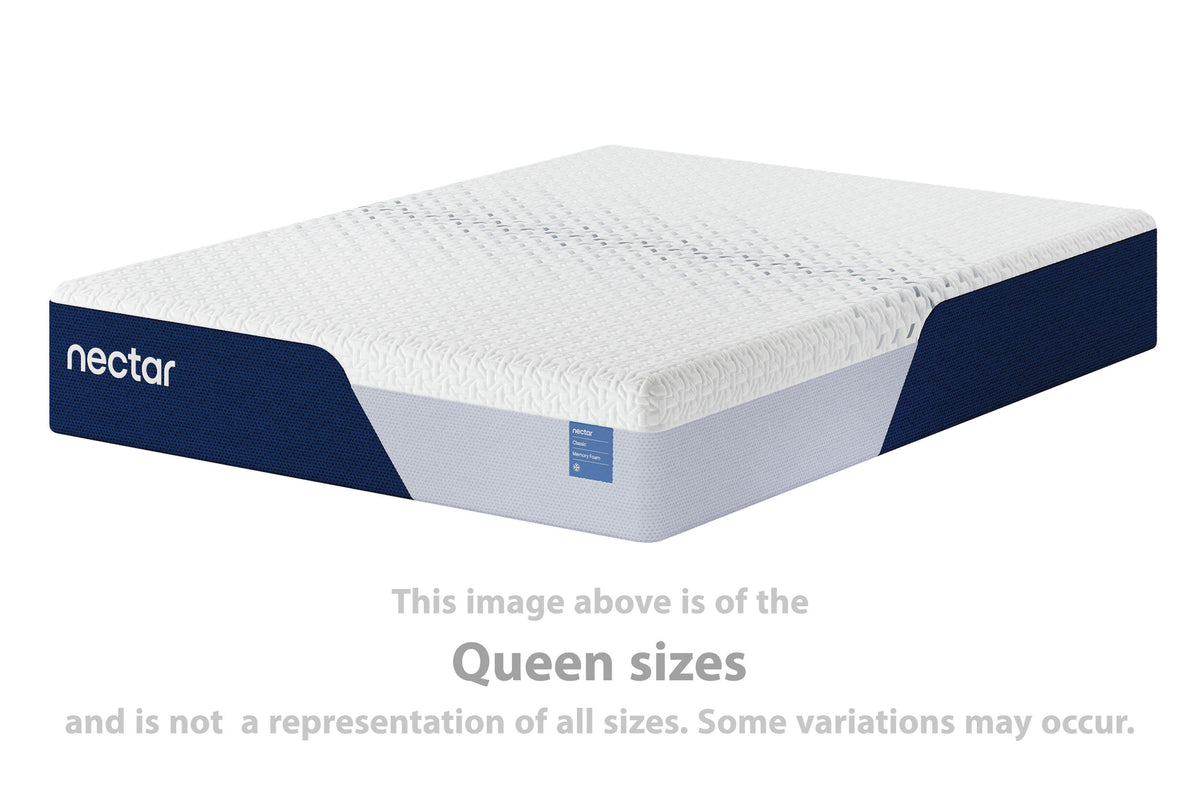 Nectar Foam Classic 5.1 White King Mattress from Ashley - Luna Furniture