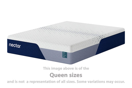 Nectar Foam Premier 5.1 White King Mattress from Ashley - Luna Furniture