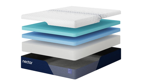 Nectar Foam Luxe 5.1 White Twin Mattress from Ashley Furniture - Luna Furniture
