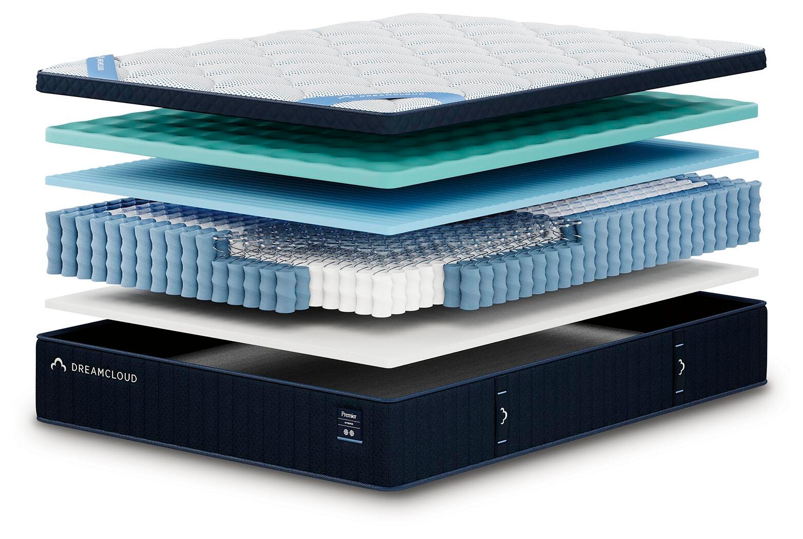 Ashley DreamCloud Premier Hybrid White California King Mattress