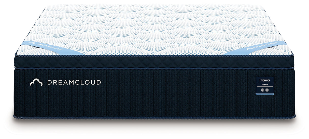 DreamCloud Premier Hybrid White King Mattress from Ashley Furniture - Luna Furniture