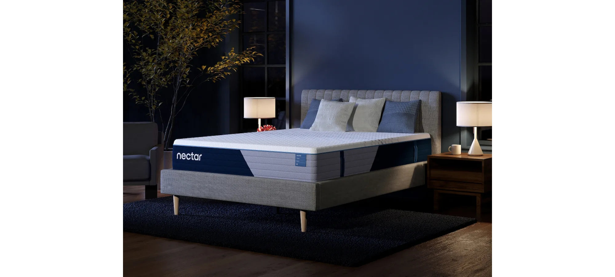 Nectar Hybrid Classic 5.1 White Full Mattress – Luna Furniture