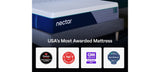 Nectar Hybrid Premier 5.1 White Twin Mattress from Ashley Furniture - Luna Furniture