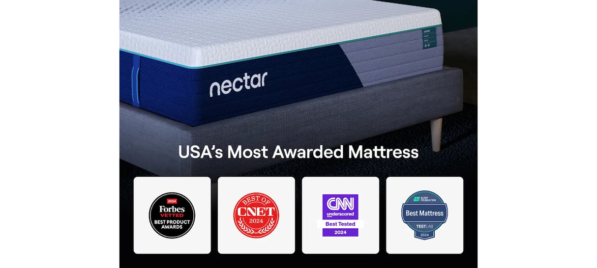 Nectar Hybrid Premier 5.1 White Queen Mattress from Ashley - Luna Furniture