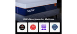 Nectar Ultra Hybrid 5.1 White California King Mattress from Ashley - Luna Furniture