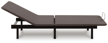 Good Charcoal Gray California King Head & Foot Adjustable Base from Ashley Furniture - Luna Furniture