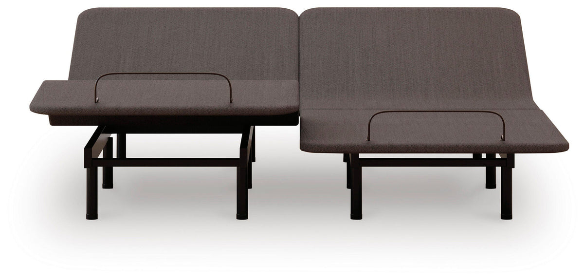 Comfort Classic Adj Base Black Split California King Adjustable Base from Ashley Furniture - Luna Furniture