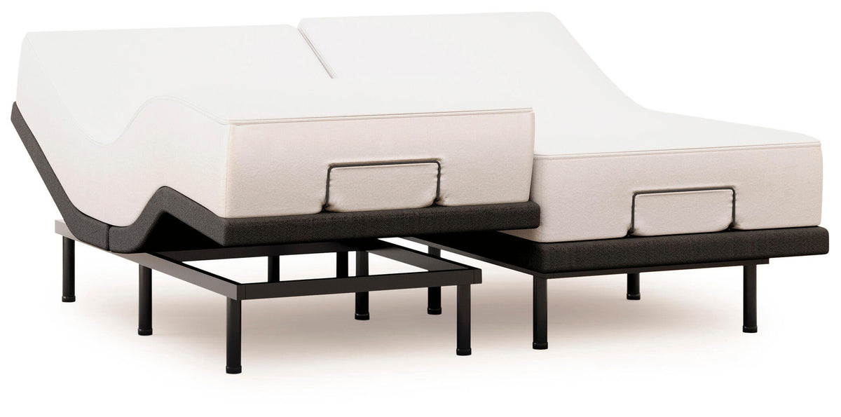 Comfort Premier Adj Base Black Split California King Adjustable Base from Ashley - Luna Furniture