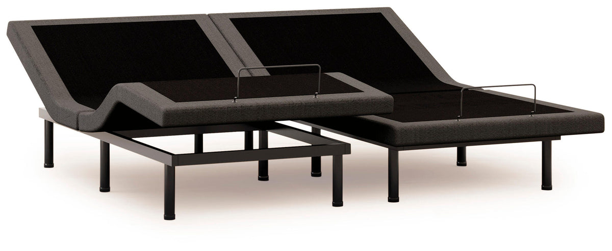 Comfort Premier Adj Base Black Split California King Adjustable Base from Ashley - Luna Furniture