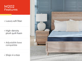 Dellyn 10 Hybrid Light Blue California King Mattress from Ashley Furniture - Luna Furniture