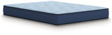 Dellyn 10 Hybrid Light Blue Twin Mattress from Ashley Furniture - Luna Furniture