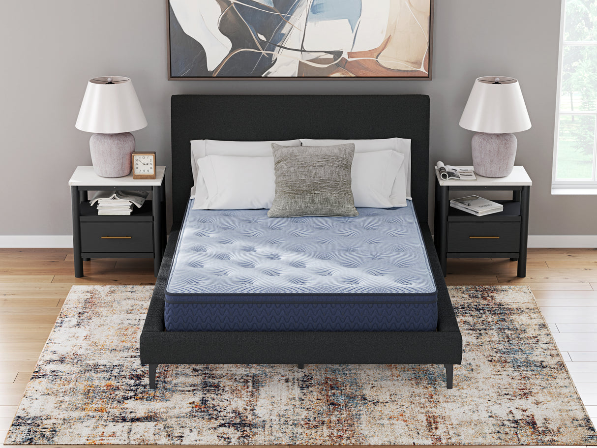 Dellyn 12 Hybrid Light Blue California King Mattress from Ashley - Luna Furniture