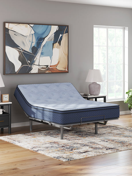 Dellyn 12 Hybrid Light Blue Queen Mattress from Ashley - Luna Furniture