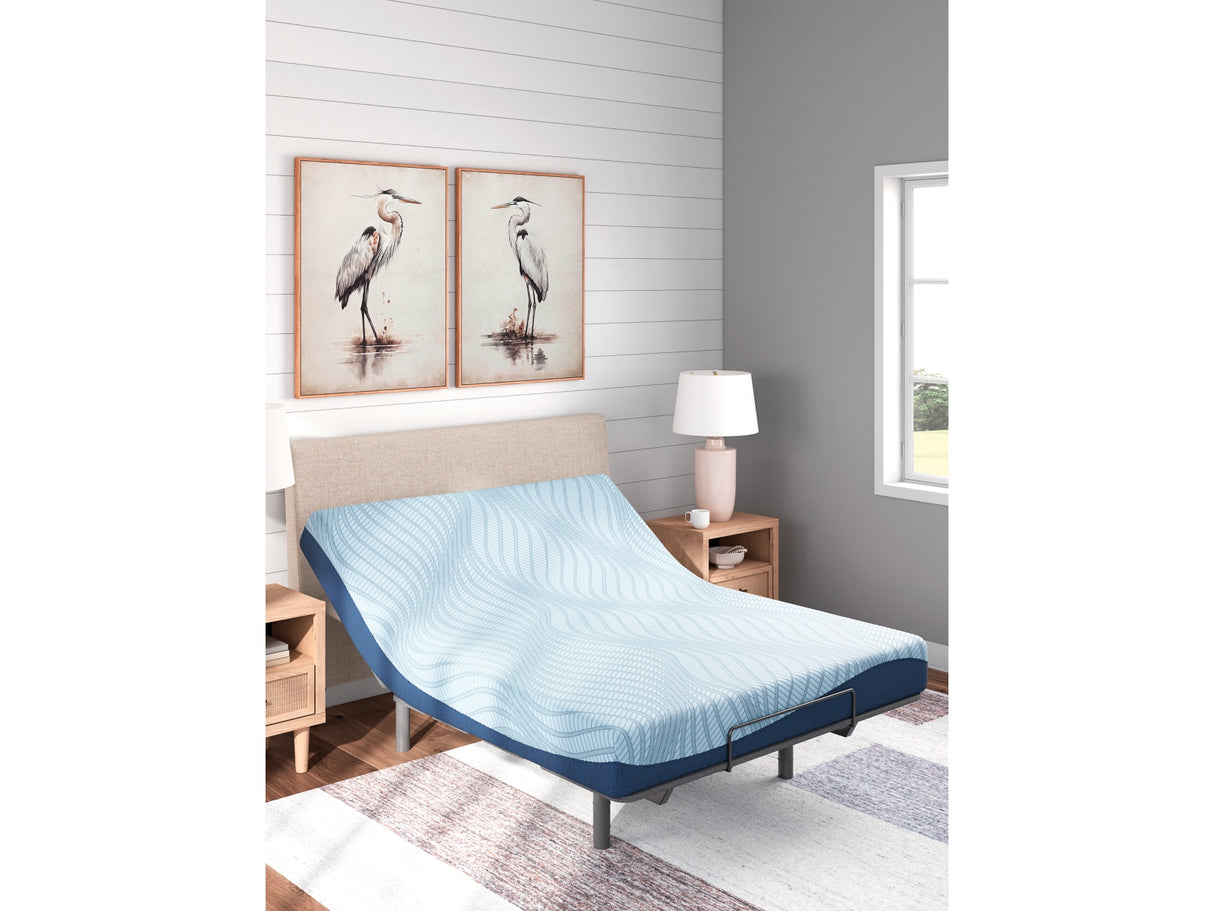 Dellyn 8 Memory Foam White Twin Mattress from Ashley - Luna Furniture