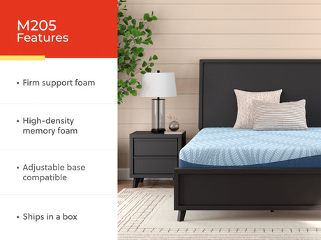 Dellyn 10 Memory Foam White Twin Mattress from Ashley - Luna Furniture