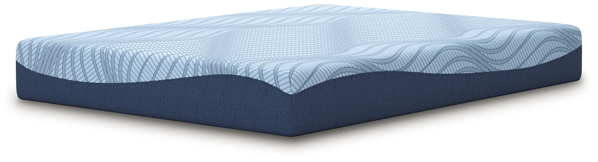 Dellyn 10 Memory Foam White Queen Mattress from Ashley Furniture - Luna Furniture