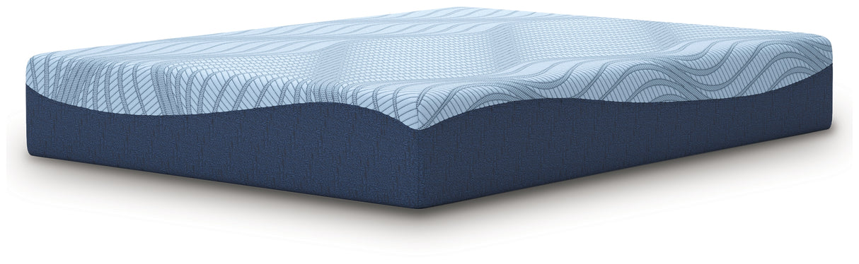 Dellyn 12 Memory Foam White King Mattress from Ashley Furniture - Luna Furniture