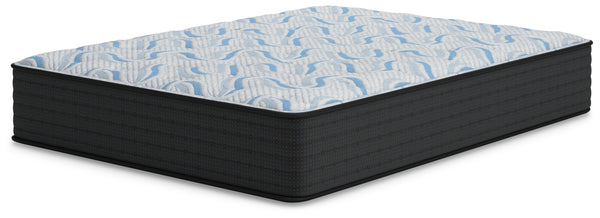 Elite Springs Firm Gray/Blue Twin Mattress