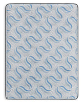 Elite Springs Firm Gray/Blue Queen Mattress from Ashley Furniture - Luna Furniture