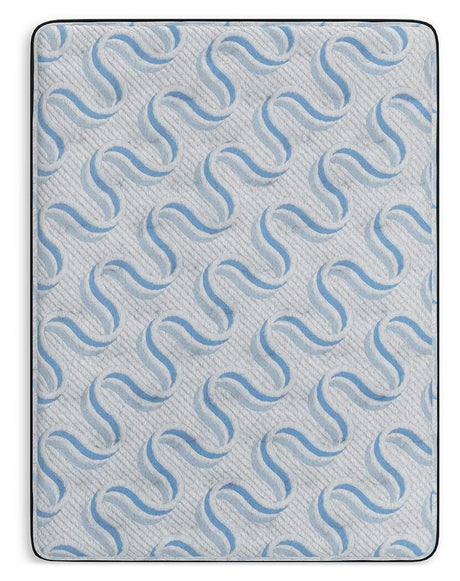 Elite Springs Firm Gray/Blue Full Mattress from Ashley Furniture - Luna Furniture