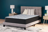 Elite Springs Firm Gray/Blue King Mattress from Ashley - Luna Furniture