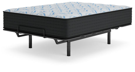 Elite Springs Firm Gray/Blue King Mattress from Ashley - Luna Furniture