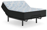Elite Springs Firm Gray/Blue King Mattress from Ashley - Luna Furniture