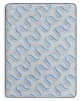 Elite Springs Firm Gray/Blue King Mattress from Ashley - Luna Furniture